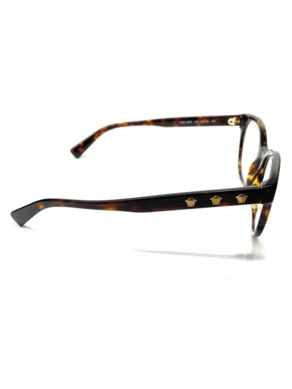 New Versace Women  Havana Eyeglasses  52- 19-